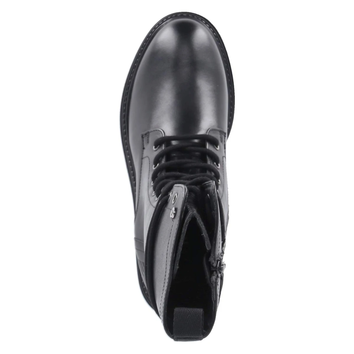 Schnürstiefel - black