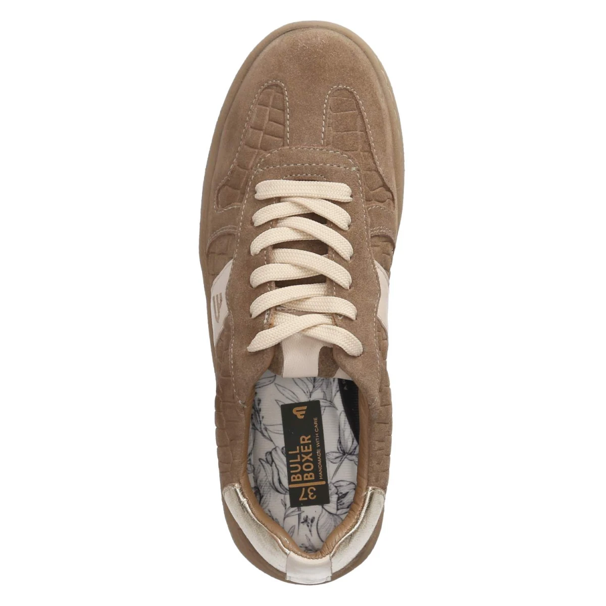Low Sneaker - Brown-Beige