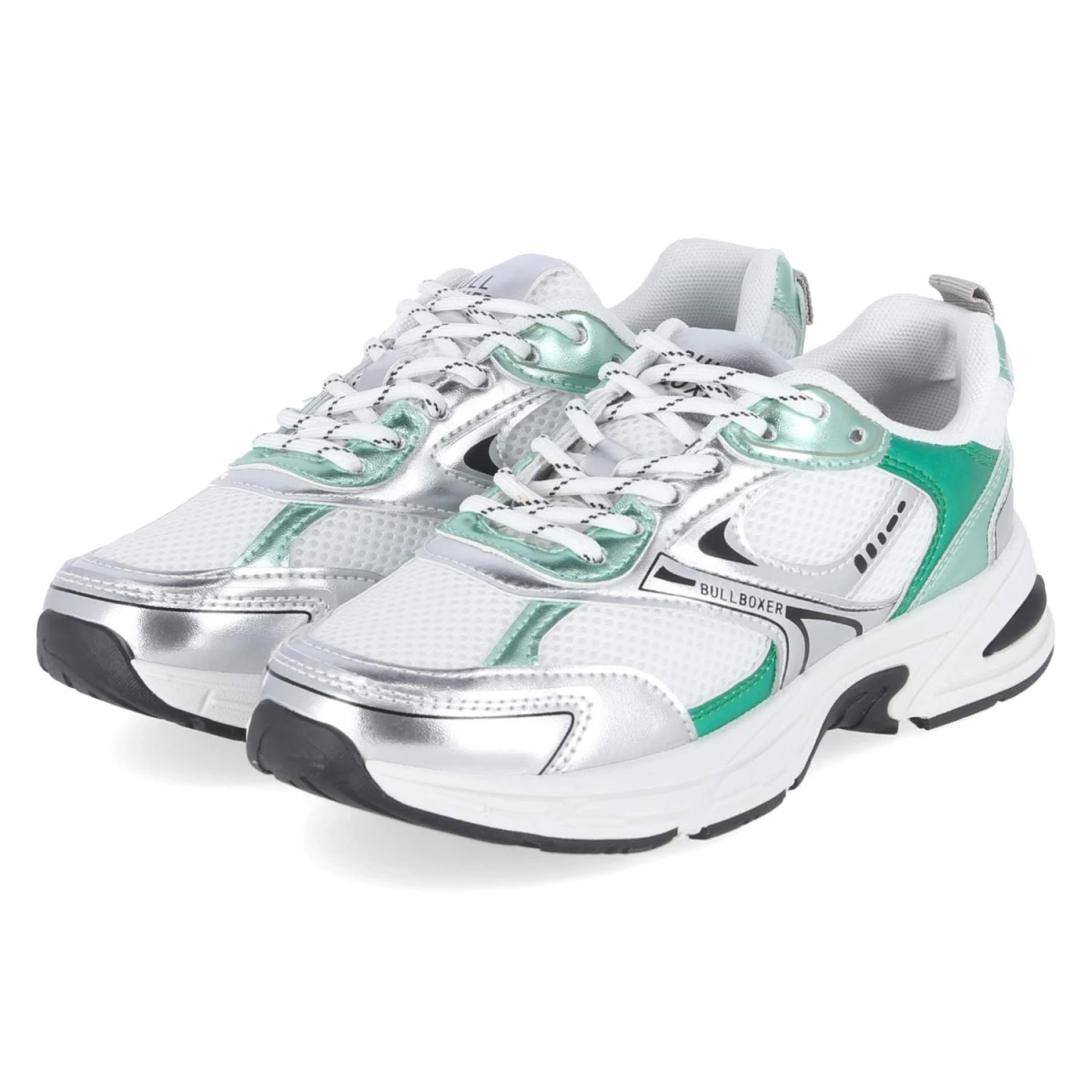 Low Sneaker - silver-green