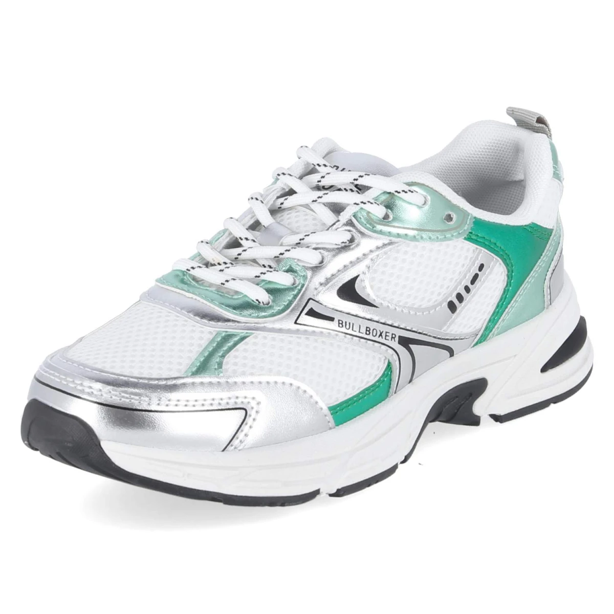 Low Sneaker - silver-green