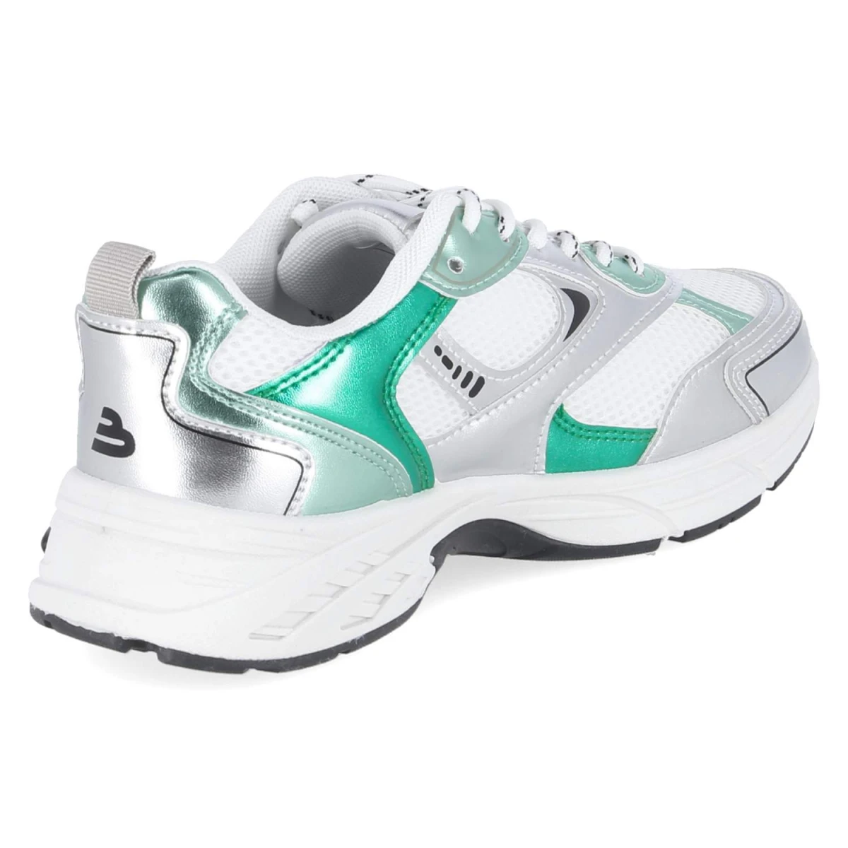 Low Sneaker - silver-green