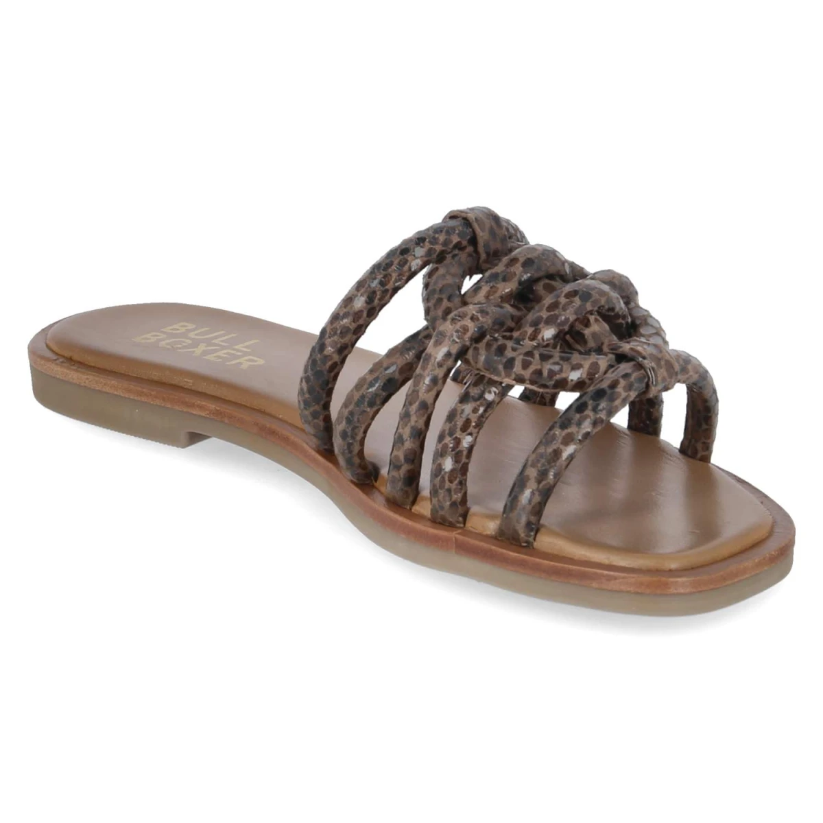 Pantoletten - brown